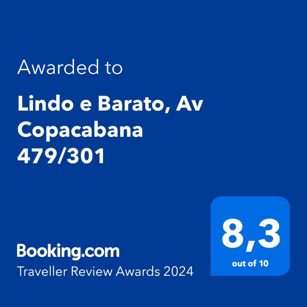 Lindo E Barato, Av Copacabana 479/301 Rio de Janeiro Exterior photo